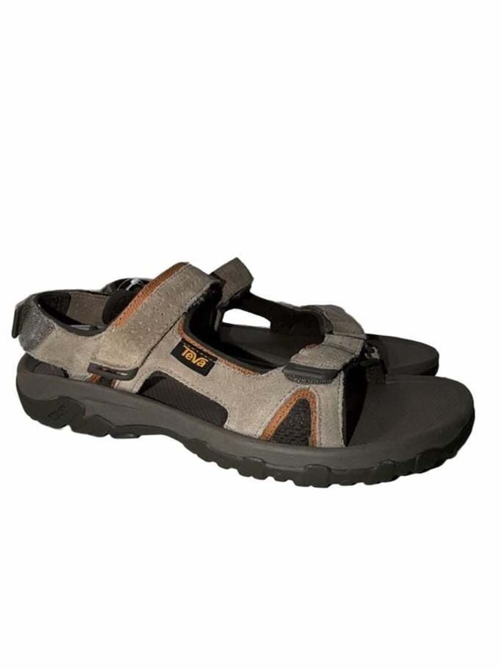 Teva Men's Katavi 2 Light Hiking Outdoor Sandals Walnut Brown Size 12